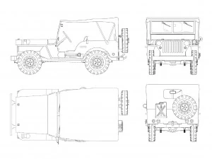reference imagemilitary gyp 3D Model