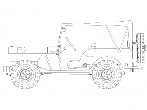reference imagemilitary gyp 3D Model