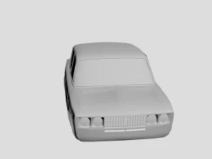 corpo de conceito de carro Modelo 3D