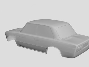 car concept body 3D Model