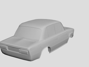 car concept body 3D Model