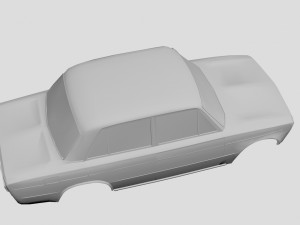 car concept body 3D Model