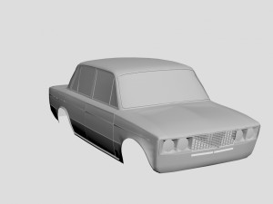 car concept body 3D Model