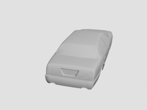 car concept body 3Dモデル