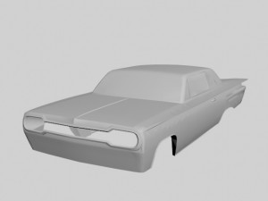 car concept body 3D Model