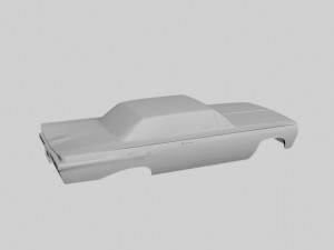 car concept body 3D Model
