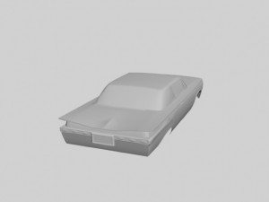 car concept body 3D Model