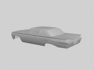 car concept body 3D Model