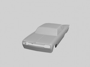 car concept body 3D Model