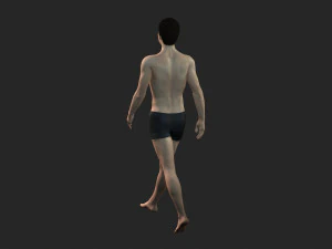 beautiful man -rigged 3d character 3D Model