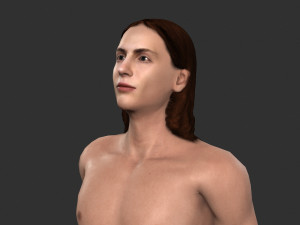 beautiful man -rigged 3d character 3D Модель