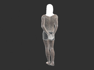 beautiful man -rigged 3d character 3D Модель