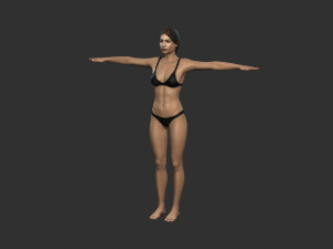 Beautiful man -Rigged 3d character 3D Модель