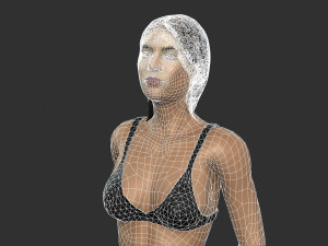 Beautiful man -Rigged 3d character 3D Модель