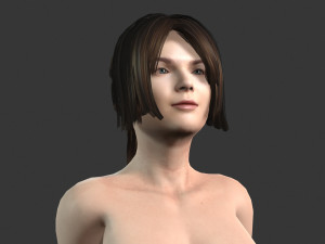 Beautiful Woman -Rigged 3d character 3D मॉडल