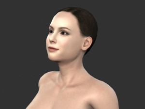 Beautiful Woman -Rigged 3d character 3D Model