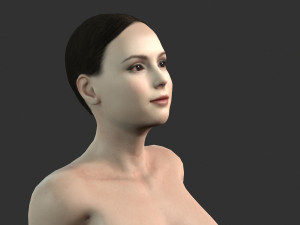 Beautiful Woman -Rigged 3d character 3D मॉडल