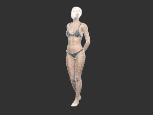 Beautiful Woman -Rigged 3d character 3Dモデル
