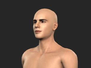 Beautiful man -Rigged 3d character 3D Model