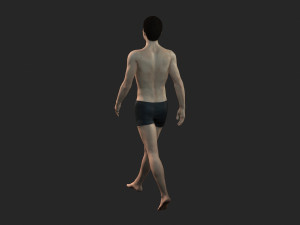Beautiful man -Rigged 3d character 3D Модель