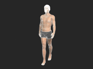 Beautiful man -Rigged 3d character 3D Модель