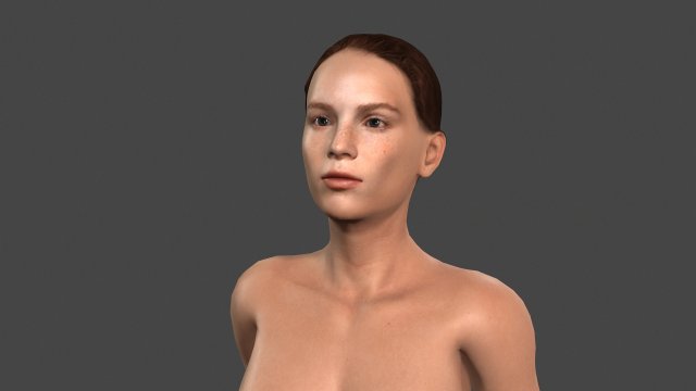 Beautiful Woman -Rigged 3d character Modèle 3D .c4d .max .obj .3ds .fbx .stl .blend 