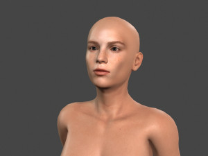 Beautiful Woman -Rigged 3d character Modèle 3D