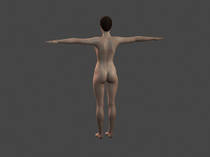 Beautiful Woman -Rigged 3d character Modèle 3D