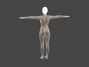 Beautiful Woman -Rigged 3d character Modèle 3D