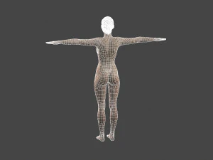 Beautiful Woman -Rigged 3d character 3D Model