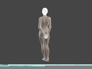 Beautiful Woman -Rigged 3d character Modèle 3D