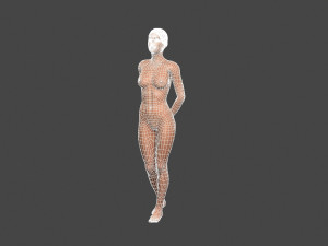 Beautiful Woman -Rigged 3d character Modèle 3D