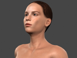 Beautiful Woman -Rigged 3d character Modèle 3D