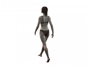 Beautiful Woman -Rigged 3d character 3D Модель