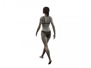Beautiful Woman -Rigged 3d character 3D Model