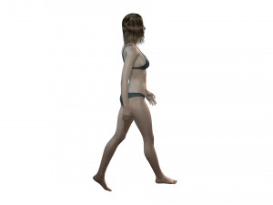 Beautiful Woman -Rigged 3d character 3D Model