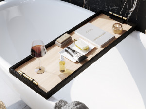 bathroom interior scene for cinema 4d and corona renderer Modèle 3D