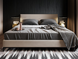 bedroom interior scene for cinema 4d and corona renderer 3D मॉडल
