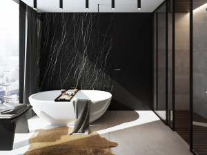 bathroom interior scene for cinema 4d and vray Modelo 3D