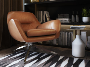 bedroom interior scene for cinema 4d and vray 3D Модель