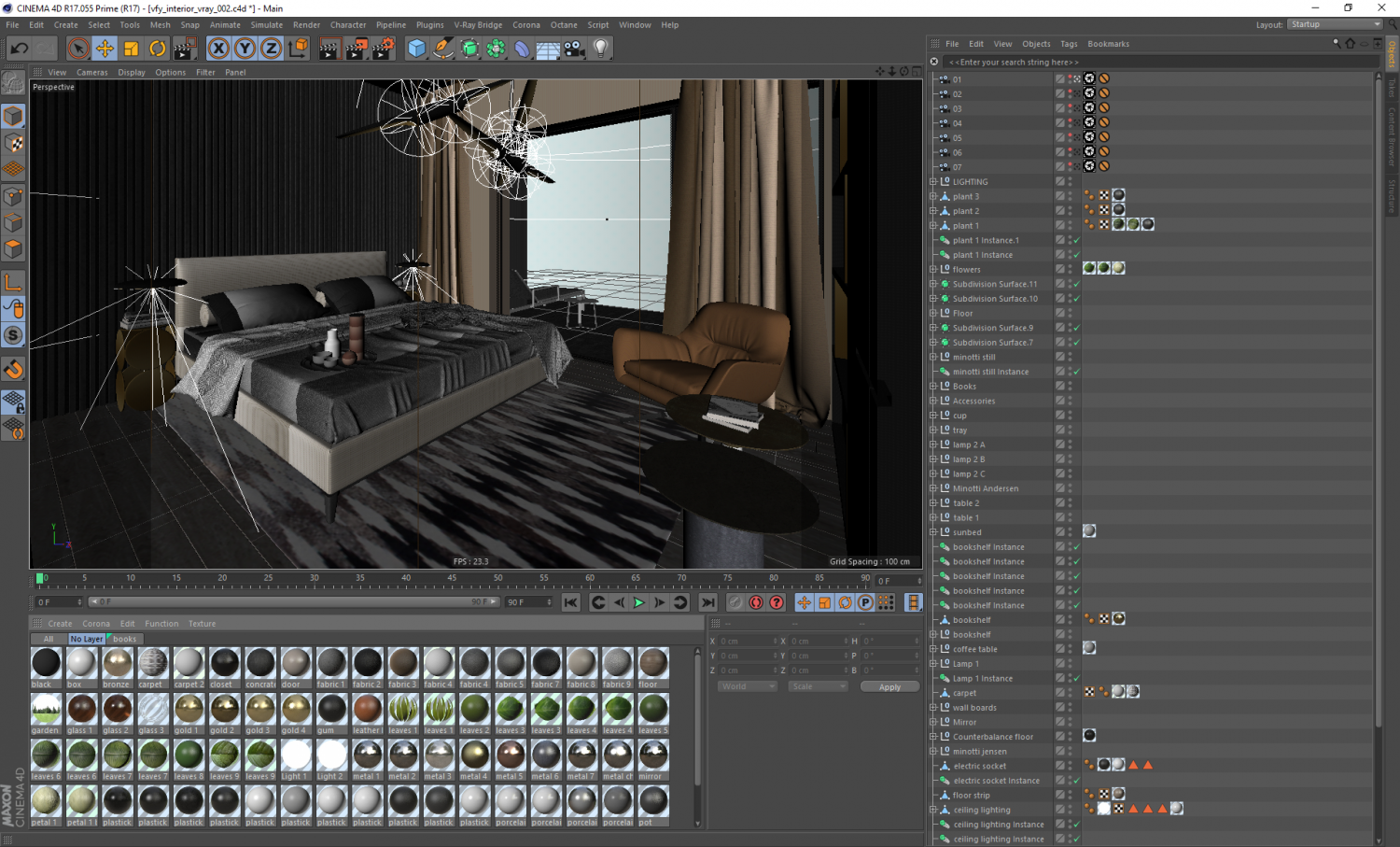 cinema 4d convert material to vray