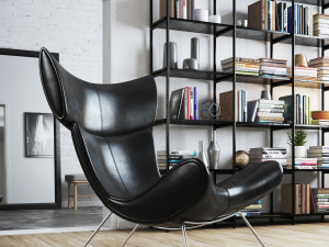 living room interior scene for cinema 4d and vray Modelo 3D