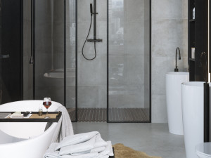 bathroom interior scene for cinema 4d and octane render Modèle 3D