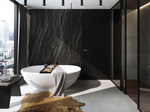 bathroom interior scene for cinema 4d and octane render Modèle 3D
