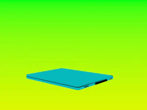 computer portatile Modello 3D