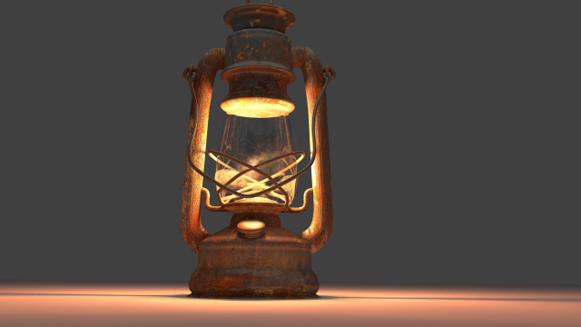 forest lantern Model 3D .c4d .max .obj .3ds .fbx .stl .blend 