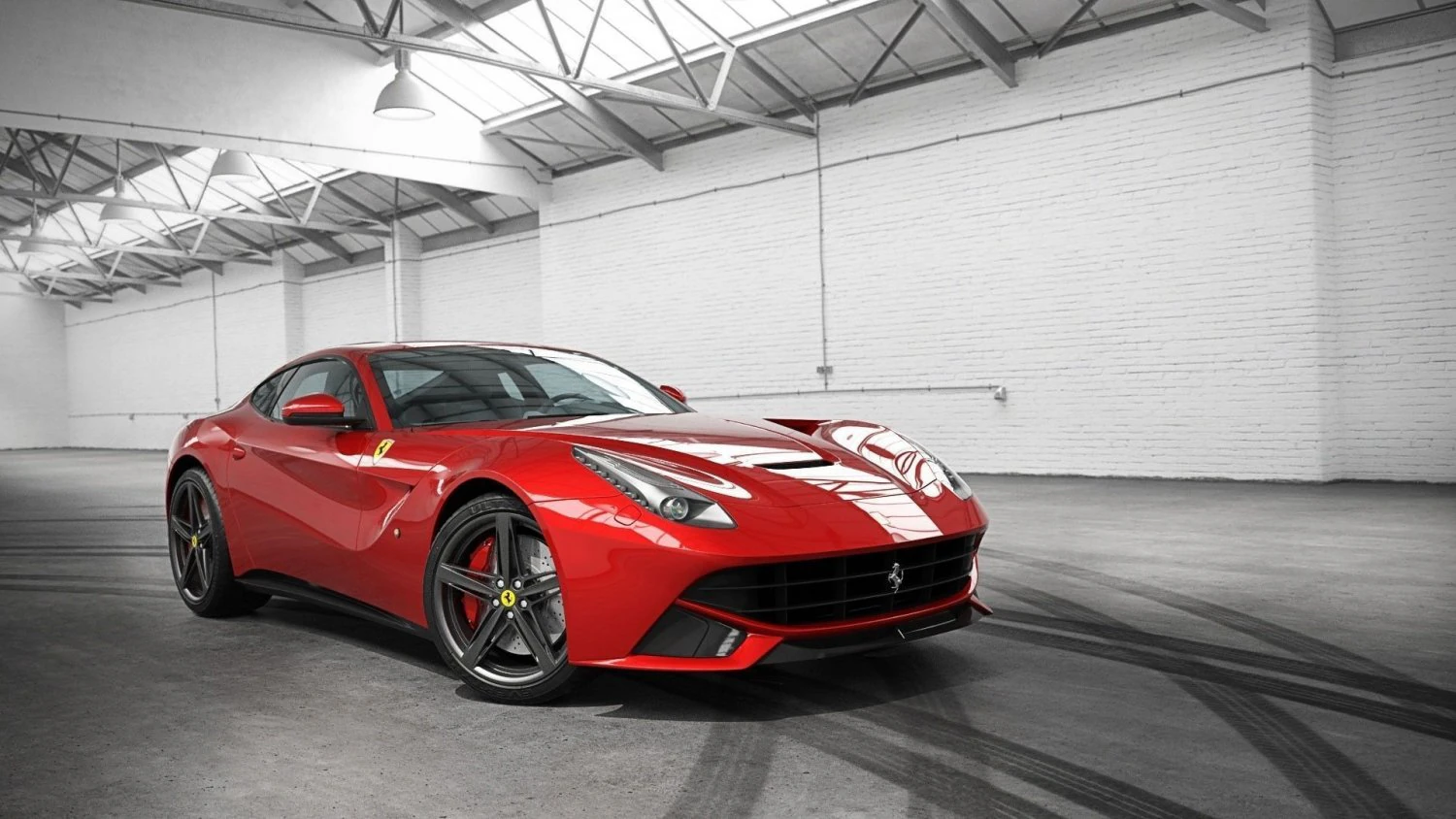 luxury ferrari hd model car 3D Model .c4d .max .obj .3ds .fbx .stl .blend 