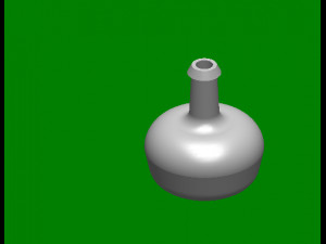 old bottle Modelo 3D