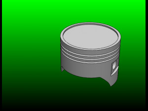 piston connecting rod connecting rod body 3D Model
