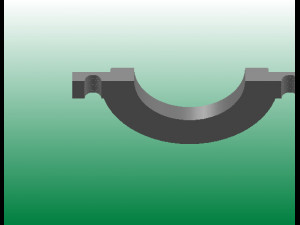 piston connecting rod connecting rod body 3D Model